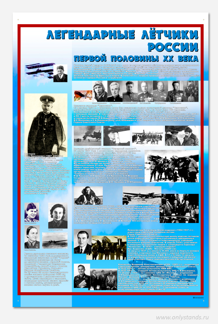 Легендарные лётчики России (первой половины XX века)